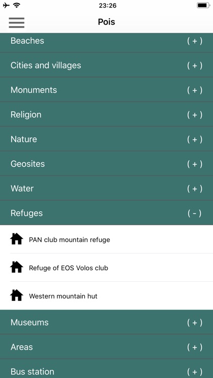 Central Pelion topoguide screenshot-3