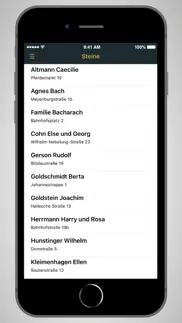 stolpersteine iphone screenshot 1