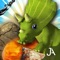 Best Jurassic EXCITING MATCH 3 GAME - Dinosaur Power-ups, Flames, Explosions, DNA AI Opponent, Amber, Weeds, Dragonfly, Stones, Branches