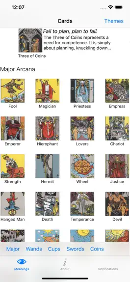 Game screenshot Tarot Meanings mod apk