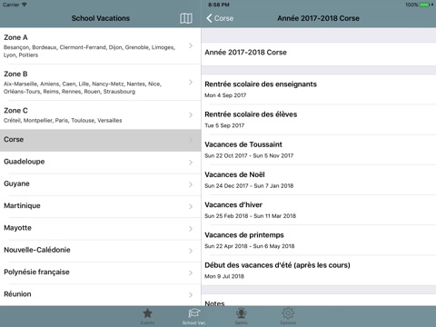 Congés, Fêtes & Vacances screenshot 4