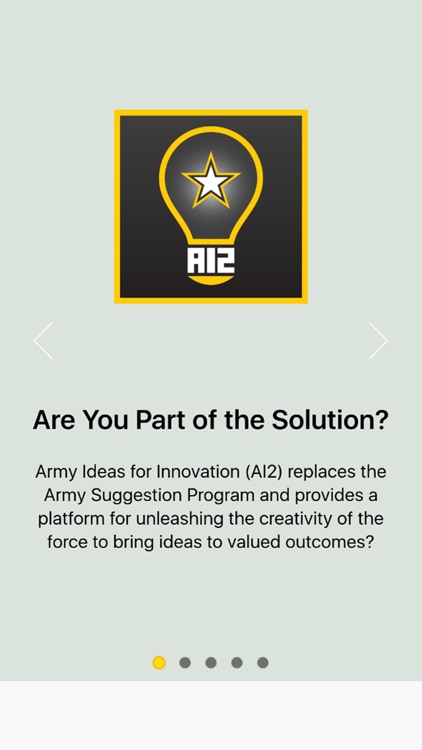 Army Ideas for Innovation (AI2