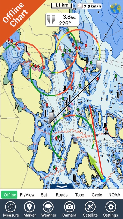 Oslo Fjord GPS Nautical Charts screenshot-3