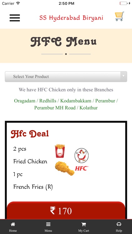 SS Hyderabad Biryani screenshot-3