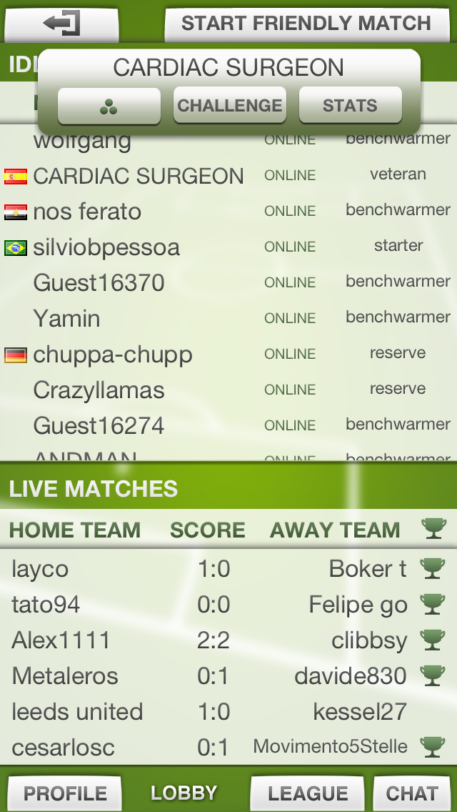 Soctics League Multip... screenshot1