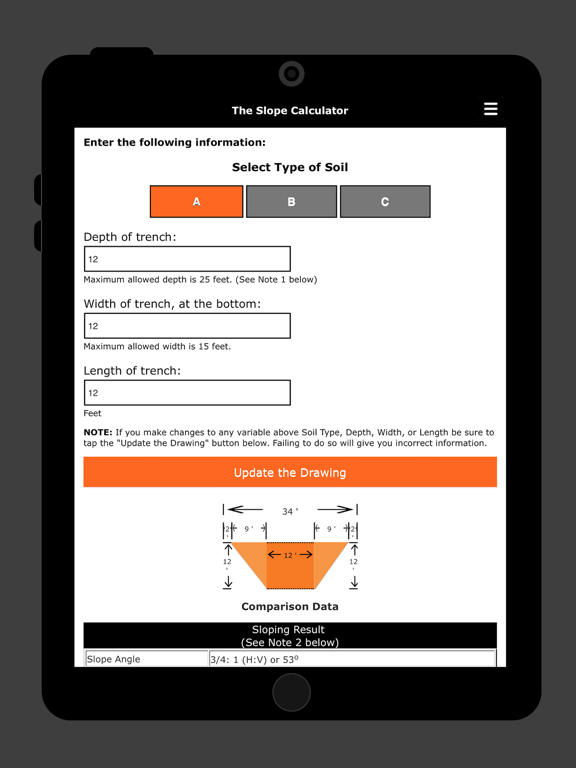 Underground Safety iPad screenshot 2 - Productivity app