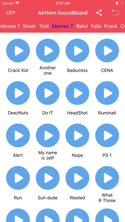 Air Horn Meme Soundboard