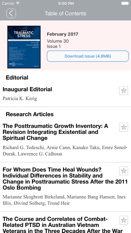 JTS Journal of Traumatic Stres screenshot-4