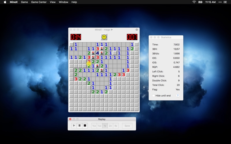 Screenshot #2 pour MineX (Minesweeper)
