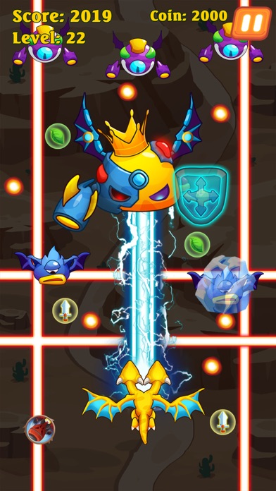 Screenshot #2 pour Dragon Attack Galaxy Battle