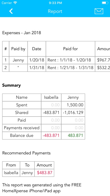 HomeXpense screenshot-6