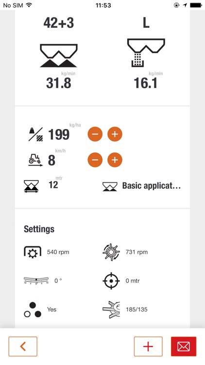 Kubota Spreading Charts screenshot-4