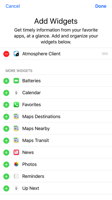 Atmosphere Client screenshot 4