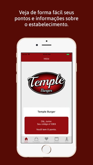 How to cancel & delete Temple Burger - Rebuzz from iphone & ipad 1