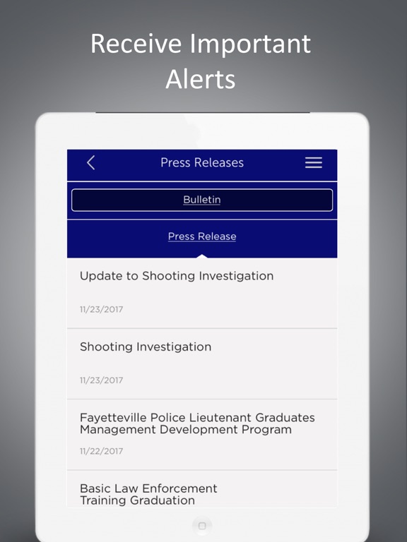 FayPD iPad screenshot 4 - Productivity app