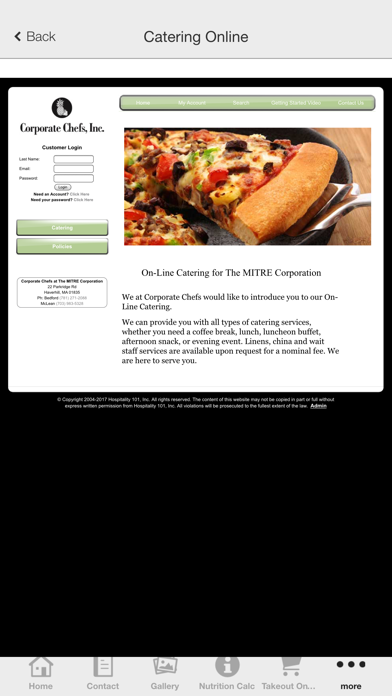 MITRE Cafe screenshot 4