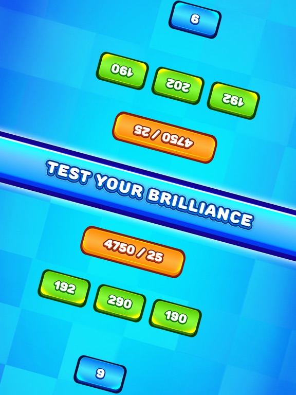 Maths Mania Puzzle Battle iPad screenshot
