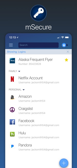 Password Manager - mSecure(圖1)-速報App