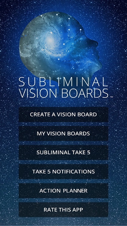 Subliminal Vision Boards App