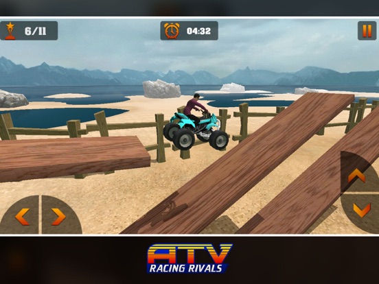 ATV Quad Stunts Race iPad screenshot 4 - Games app