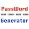This software proposes a generator of formatted passwords, from 4 to 16 characters