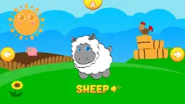 funny animals: play and learn! iphone screenshot 1