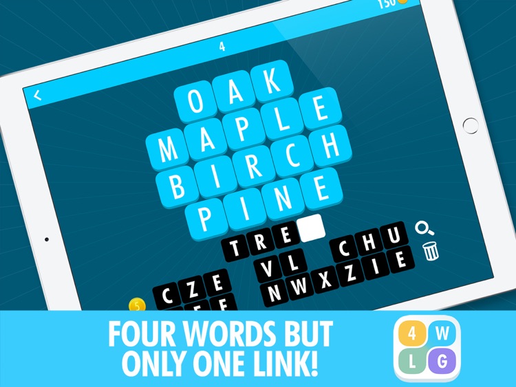 Four Word Link Game HD screenshot-0