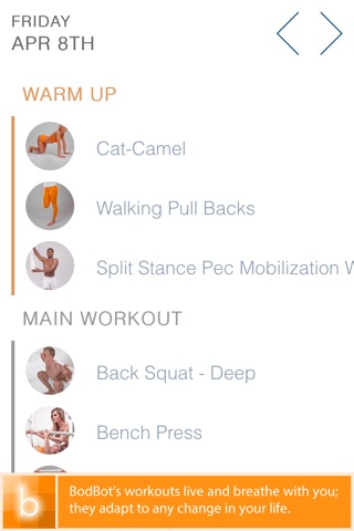 BodBot AI Personal Trainer screenshot 2