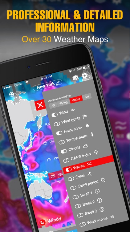 Weather Radar - live satellite