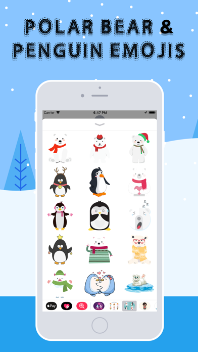 How to cancel & delete Polar Bear and Penguin Emojis from iphone & ipad 3