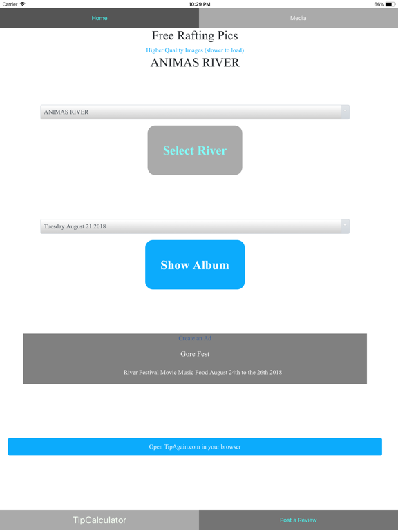 TipAgain iPad screenshot 2 - Social Networking app