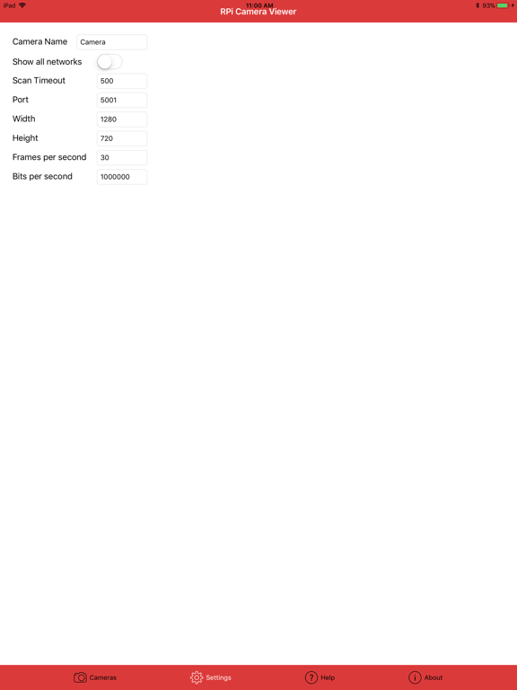 Screenshot #6 pour RPi Camera Viewer