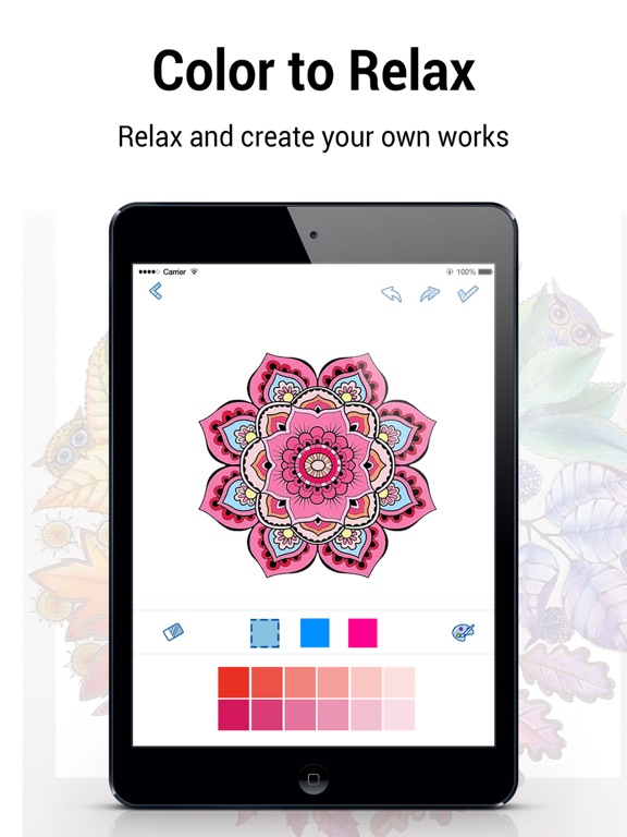 Color Artist: Coloring Book iPad screenshot 3 - Entertainment app