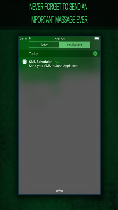 Screenshot #3 pour Schedule Sms Text Messages