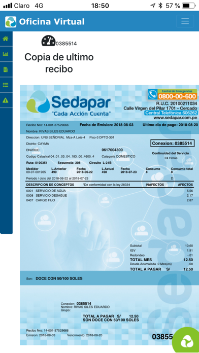 OV Sedapar iPhone screenshot 5 - Productivity app