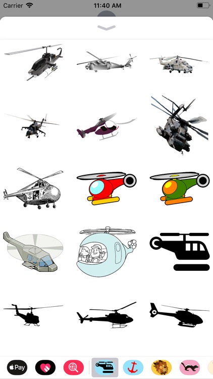 Helicopter Stickers