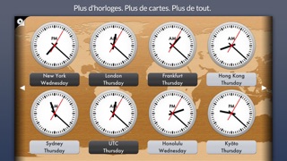 Screenshot #1 pour Horloge Mondiale Ultimate