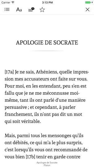 Capture d'écran de Philosophie (Anthologie De La) sur iPhone 3
