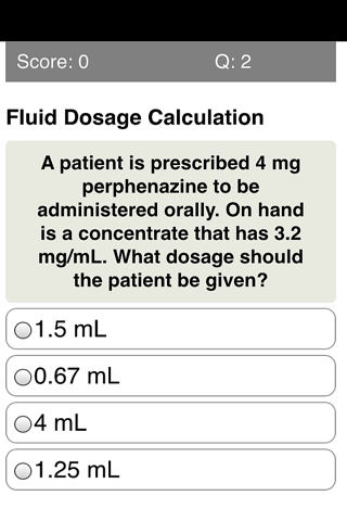 Learning Dosage Calculations screenshot 2