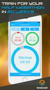 Half Marathon Training - 21k / 13.1 Mile screenshot #1 for iPhone