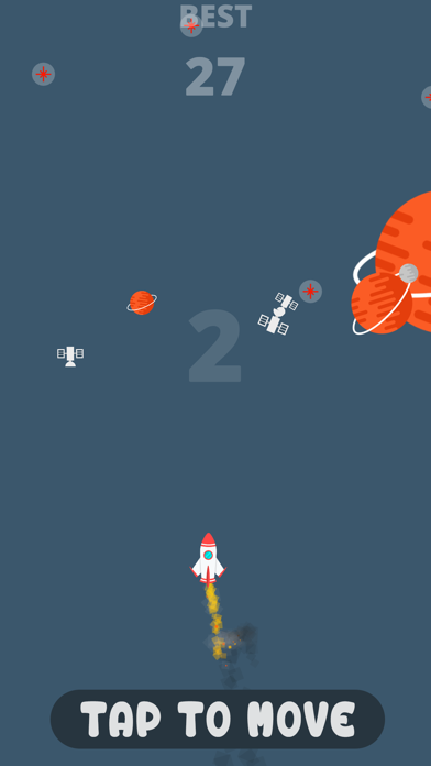 Screenshot #1 pour Star Run: Flying Rocket Game