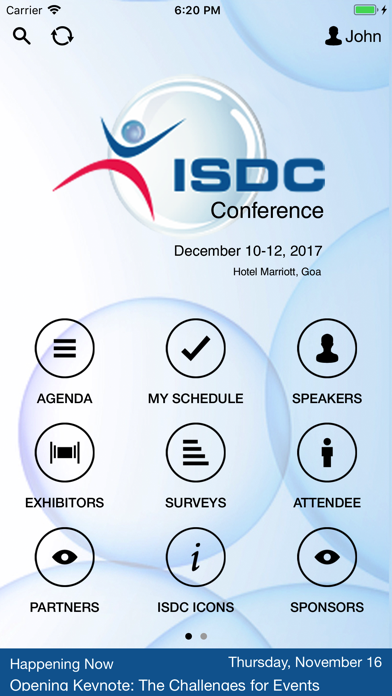 ISDC 2017 Conference screenshot 2