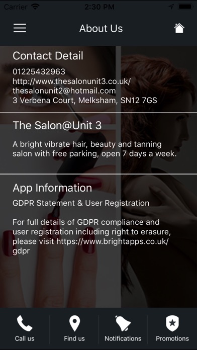 The Salon@Unit 3 Ltd screenshot 2