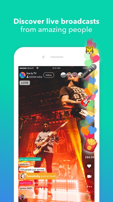 live.ly - live video streaming Screenshot 1
