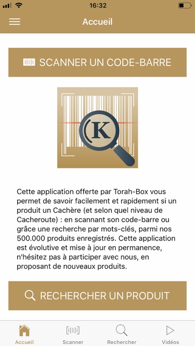 Screenshot #1 pour Kosher-Box