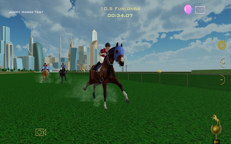 jumpy horse racing iphone screenshot 1