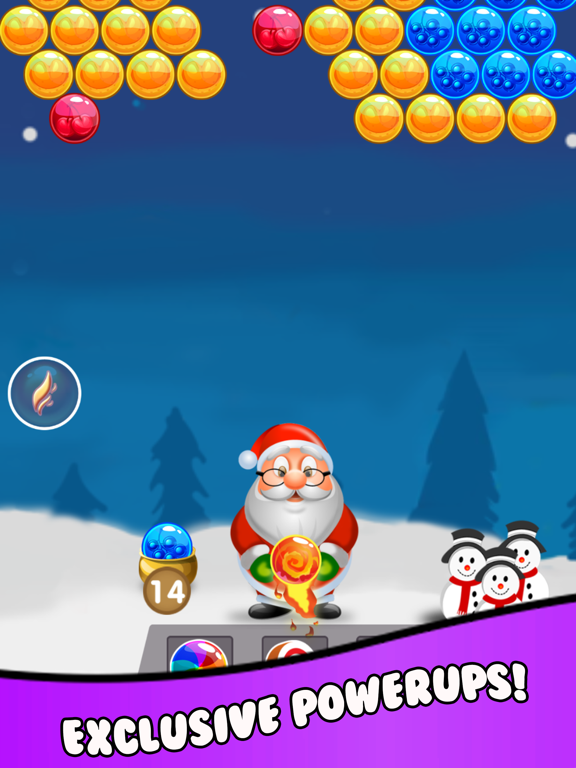 Screenshot #5 pour Christmas Bubble Shooter Game