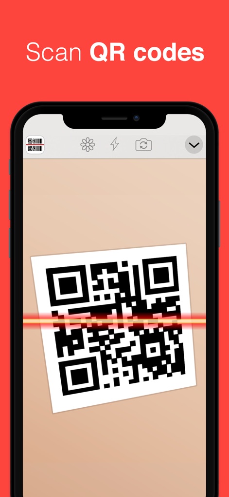 QR Reader for iPhone - QR Code Capture