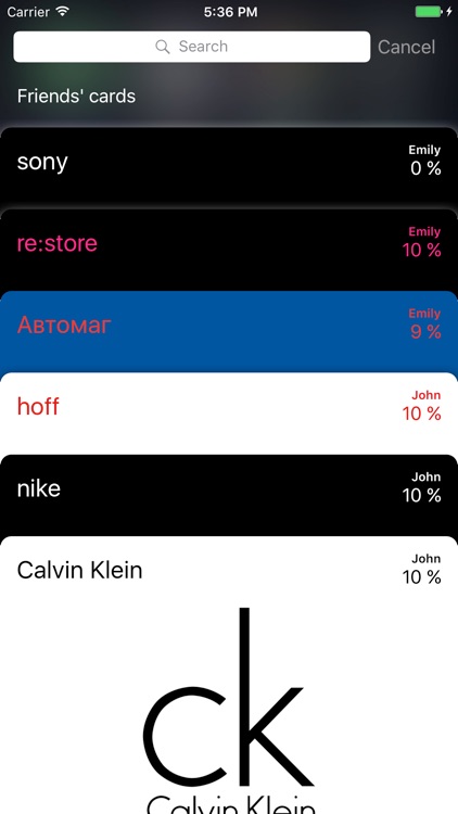 EasyCard - keep all cards