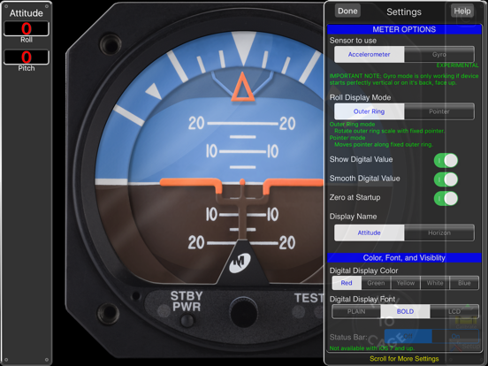 Screenshot #6 pour Aircraft Horizon